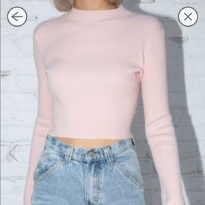 Rare Brandy Melville Pink Shirt